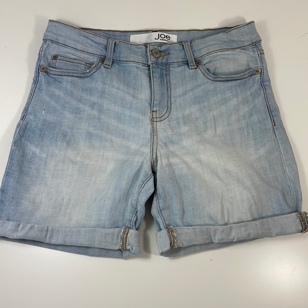 JOE FRESH denim shorts, Size 0